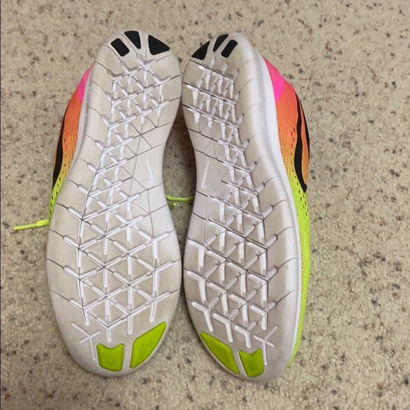 Neon ombré Nike free runs - Picture 2 of 5